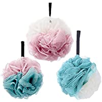 Los mejores  - 3pcs esponjas de baño suaves-esponja bano-Esponja Exfoliante-Adecuado para mujeres y hombres para exfoliar- limpiar y…